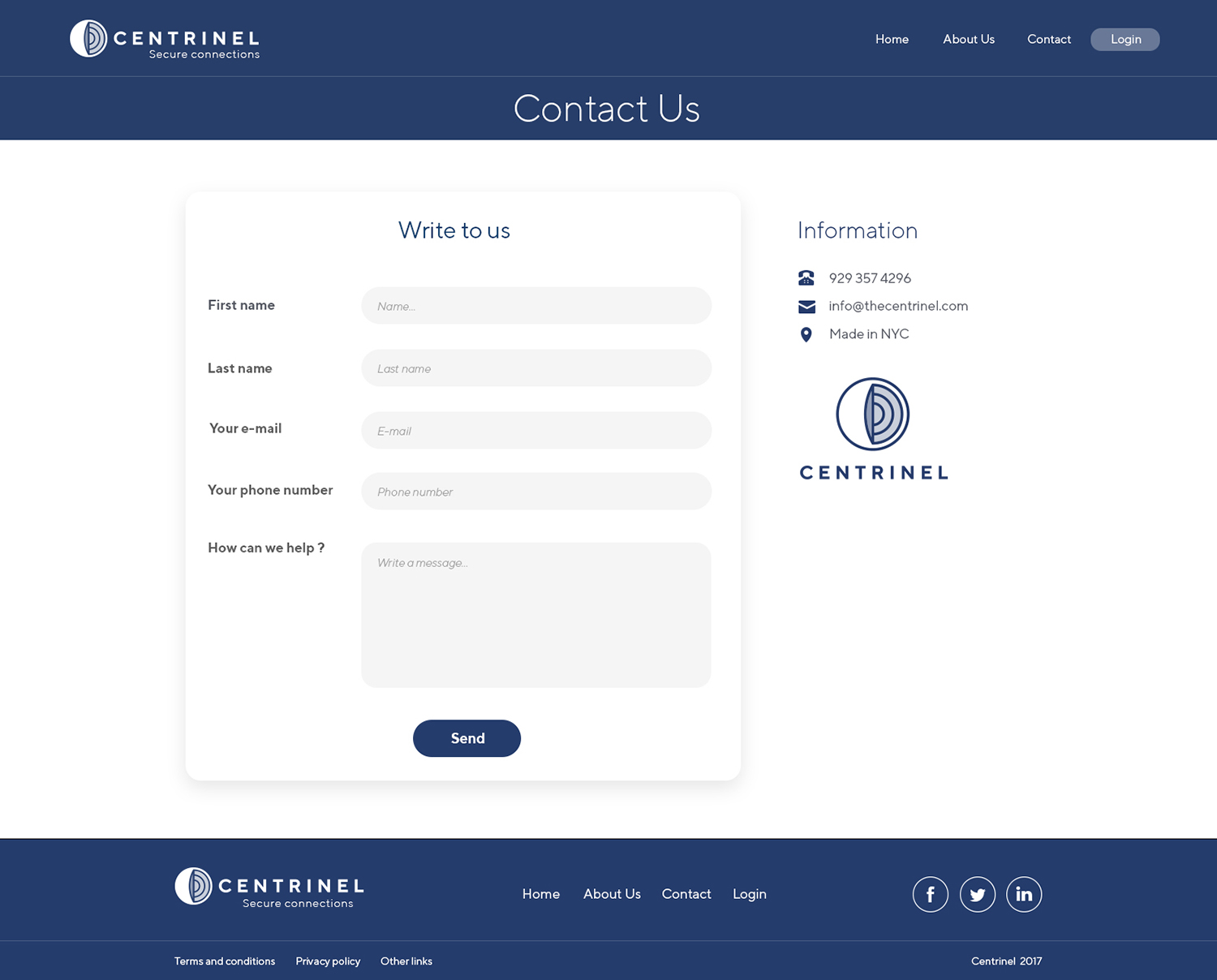 Diseño Web por Damjan para este proyecto | Diseño #17002378