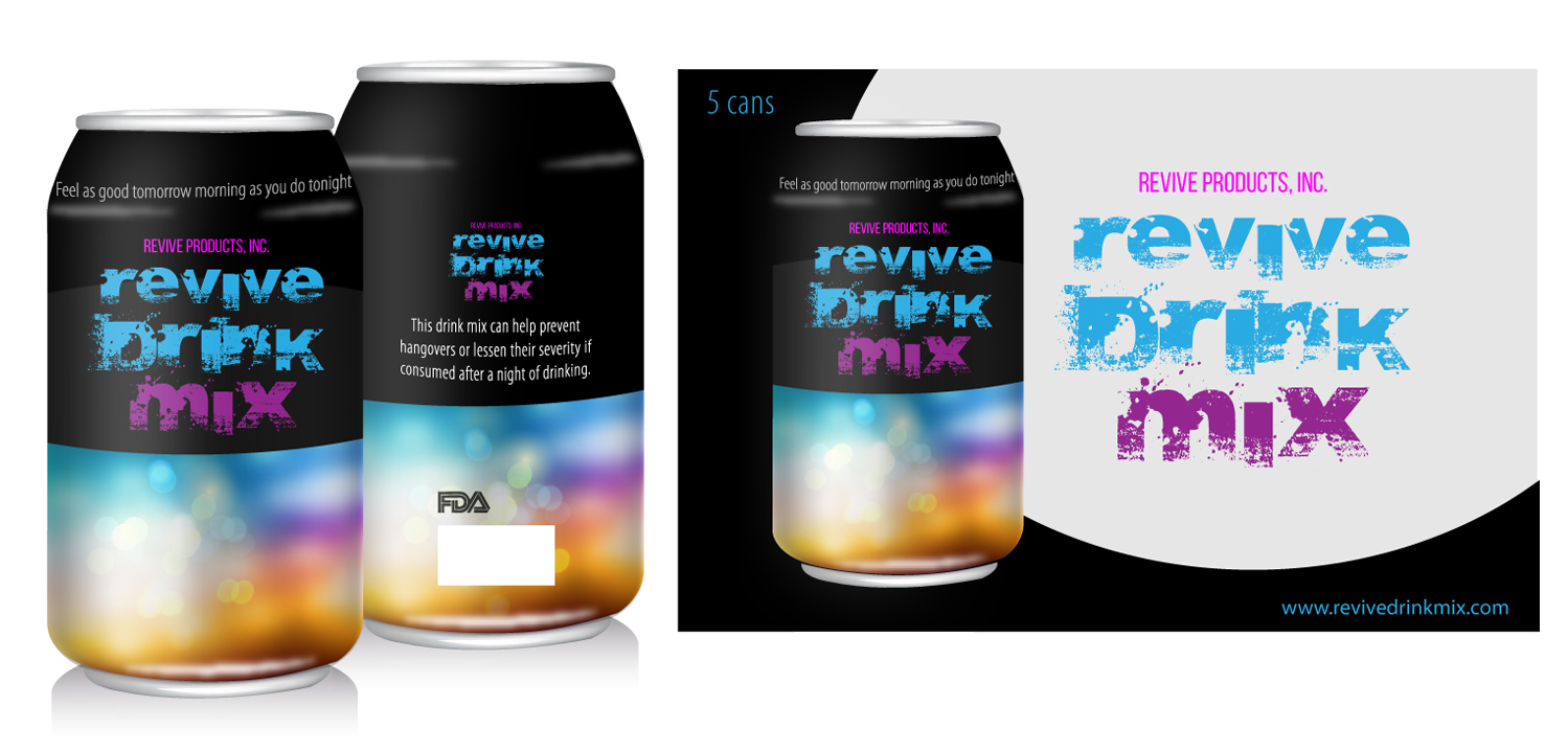 Packaging Design by wiesnu.a for Revive Products, Inc | Design #16981710