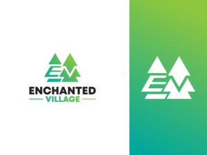 Enchanted Village | Logo Design by Qahaj Studios