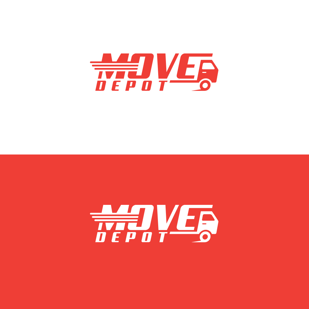 Logo Design by Sujit Banerjee for Move Depot | Design #16945550