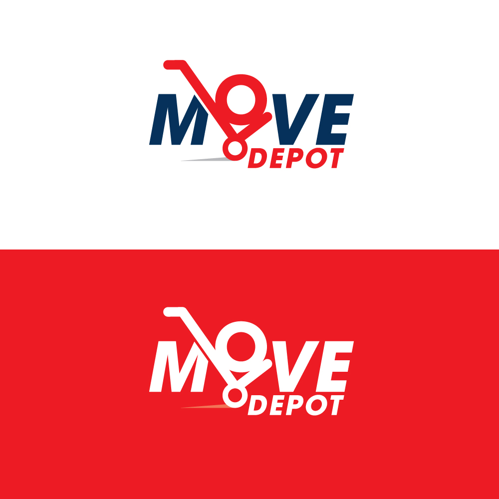 Logo Design by Sujit Banerjee for Move Depot | Design #16945551