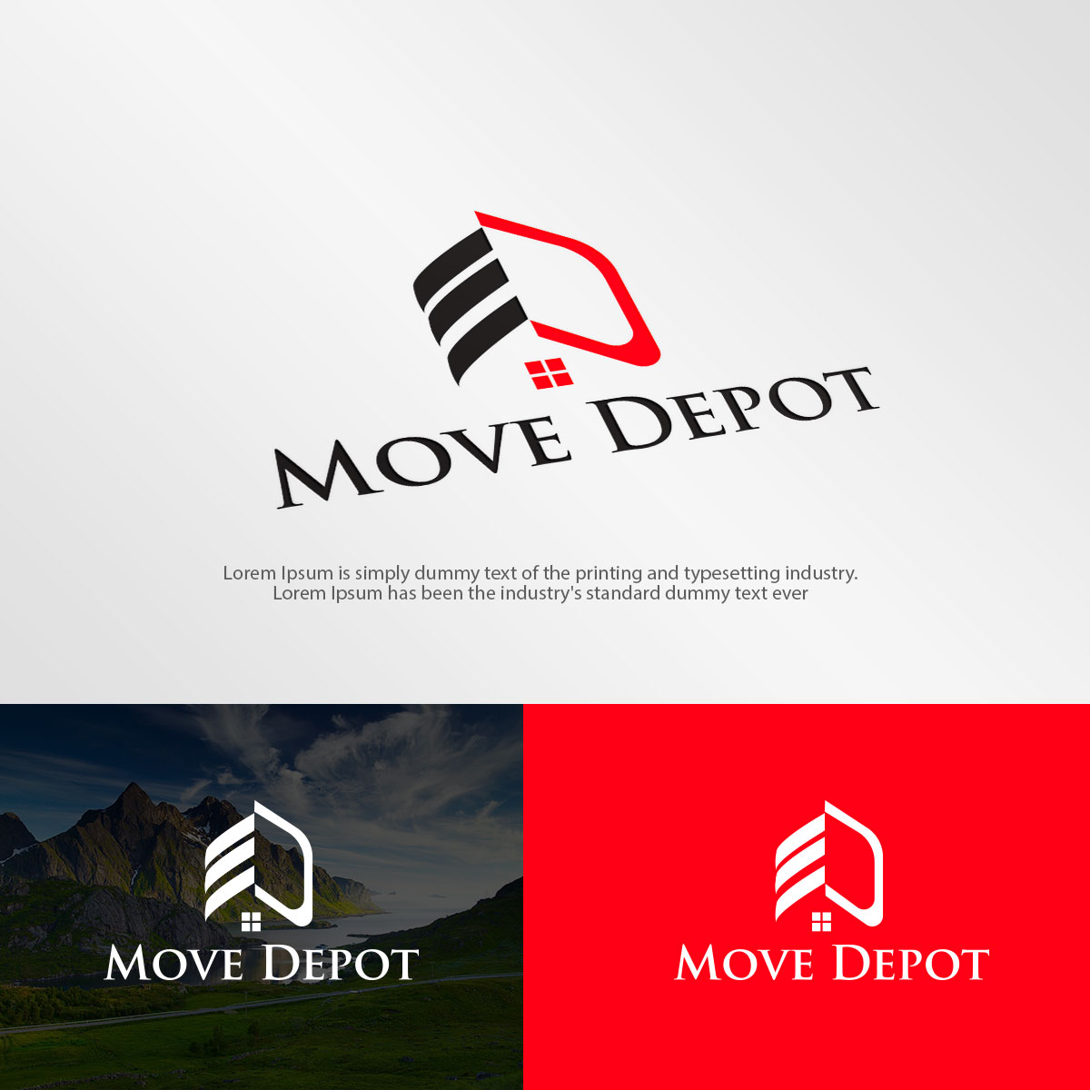 Logo Design by dr ghulam mustafa sahab for Move Depot | Design #16943498