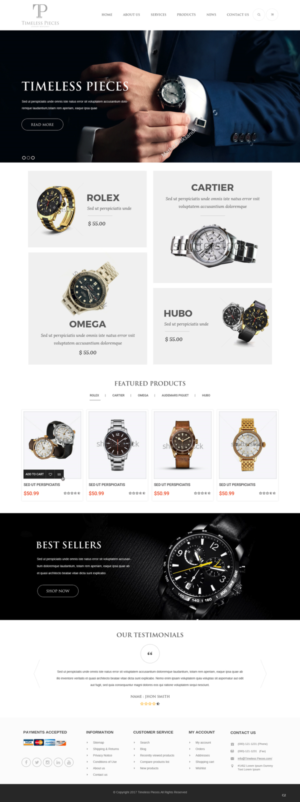 Web Design by pb for this project | Design: #17061393
