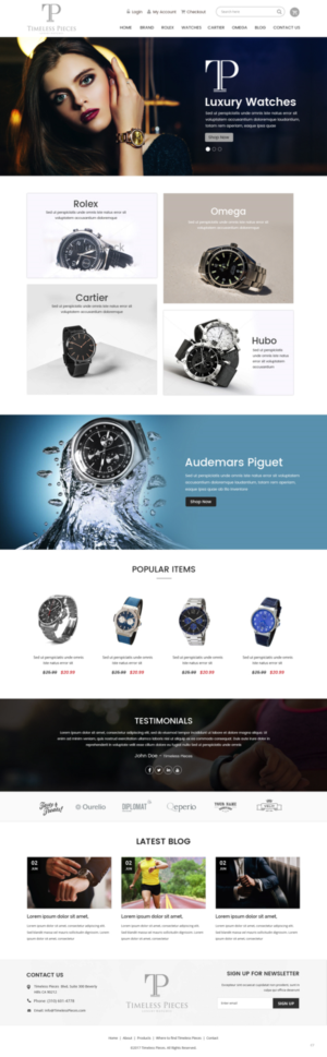 Web Design by pb for this project | Design: #17061396