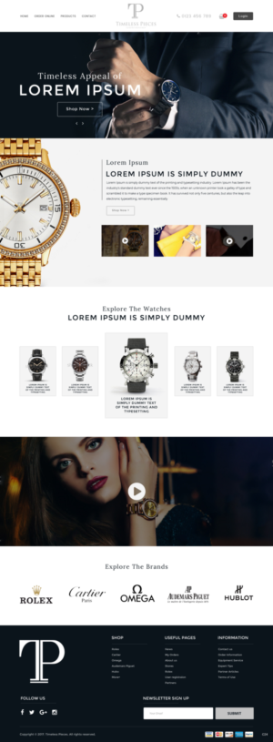 Web Design by pb for this project | Design: #17061399