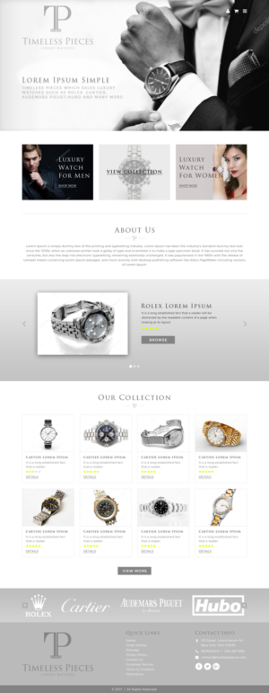 Web Design by Sujit Banerjee for this project | Design: #17135336
