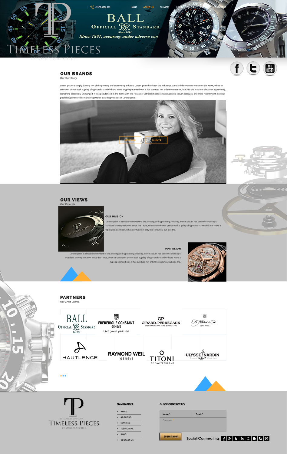 Web Design by Grebowiec Peter for this project | Design #17182403