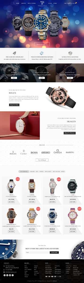 Diseño Web por Da Miracle para este proyecto | Diseño #17206981