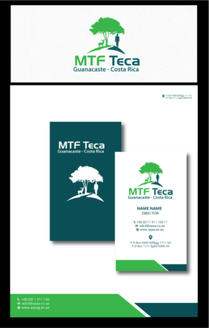 Logo Design by zebronicgraphic for MTF Teca de Costa Rica | Design: #16946914