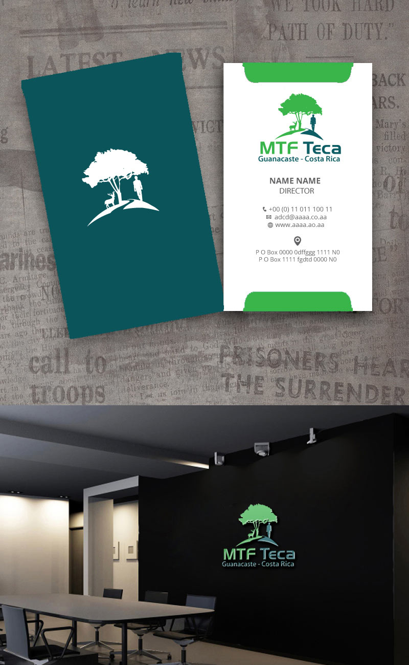 Logo Design by zebronicgraphic for MTF Teca de Costa Rica | Design #16946915