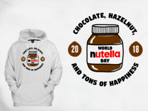 Concrete Company Celebrates World Nutella Day 2018 :-) | T-Shirt-Design von 2ndfloorharry
