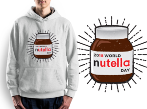 Concrete Company Celebrates World Nutella Day 2018 :-) | T-Shirt-Design von Barney Stinson
