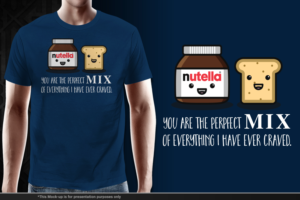 Concrete Company Celebrates World Nutella Day 2018 :-) | T-Shirt-Design von gekgrfx