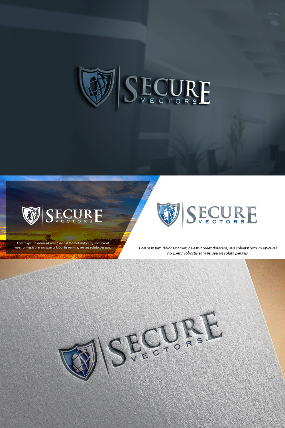 Logo Design by damian for Secure Vectors | Design #16954609