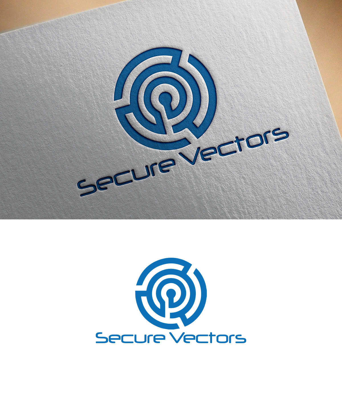 Logo Design by supercreative for Secure Vectors | Design #16975117