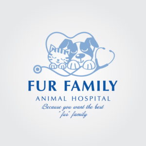 Logo-Design von Irina Makedonska für Fur Family Animal Hospital | Design: #16957928