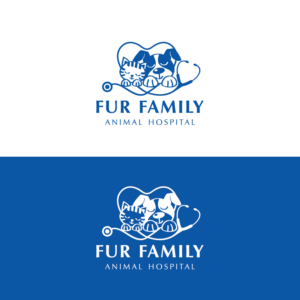 Logo-Design von Irina Makedonska für Fur Family Animal Hospital | Design: #16967864