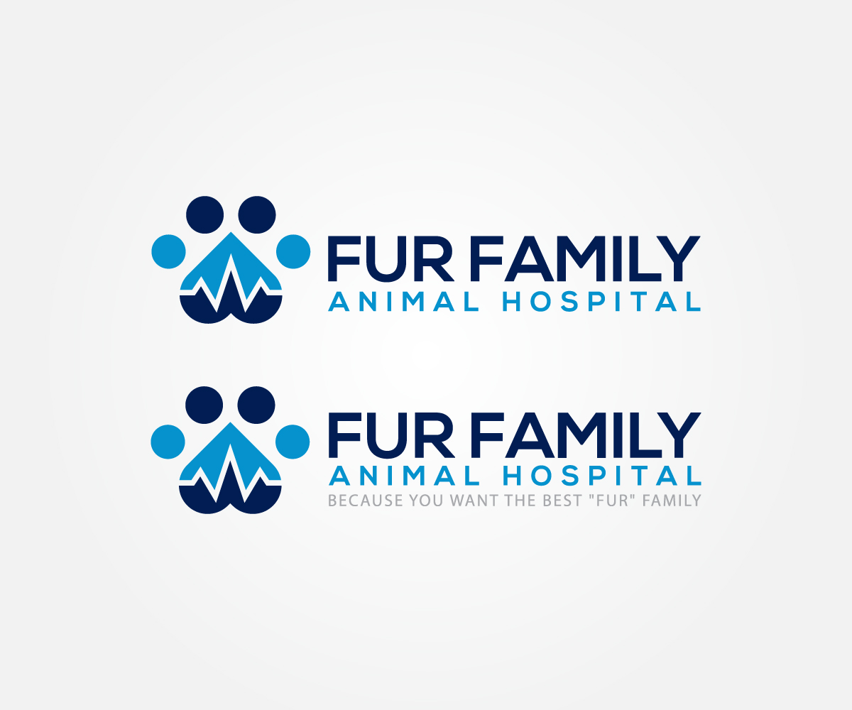 Logo-Design von sangeloenriquez für Fur Family Animal Hospital | Design #16956262