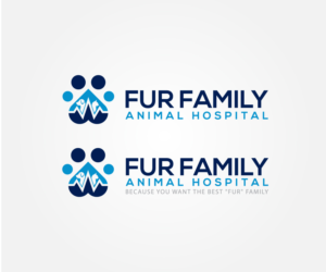 Logo-Design von sangeloenriquez für Fur Family Animal Hospital | Design: #16975273