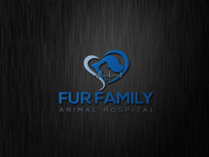 Logo-Design von johnnyblackman für Fur Family Animal Hospital | Design: #16963693
