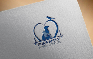 Logo-Design von asman für Fur Family Animal Hospital | Design: #16967720