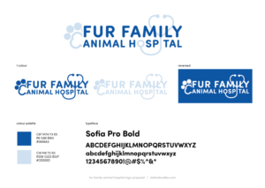 Logo-Design von dakiedoodles für Fur Family Animal Hospital | Design: #16985849