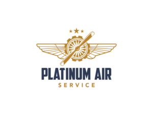 Logo Design by Tony Bishop for Platinum Air Service, Inc | Design: #16964238