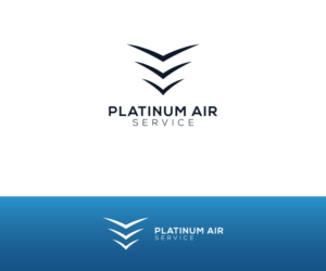 Logo Design by Azus for Platinum Air Service, Inc | Design: #16968734