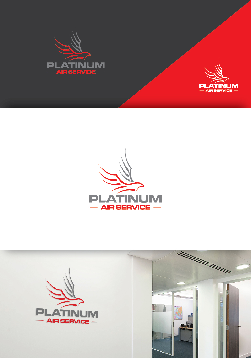 Logo-Design von Deziners Zone für Platinum Air Service, Inc | Design #16970331