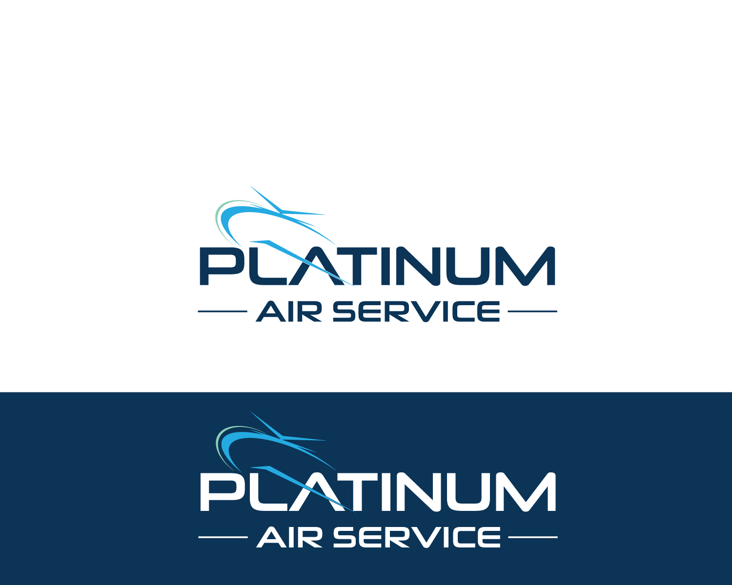 Logo Design by Atec for Platinum Air Service, Inc | Design #16959317