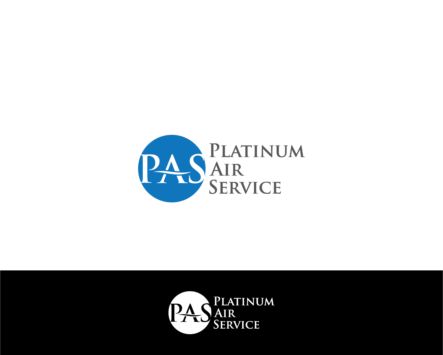 Logo-Design von MAWBM für Platinum Air Service, Inc | Design #16973594