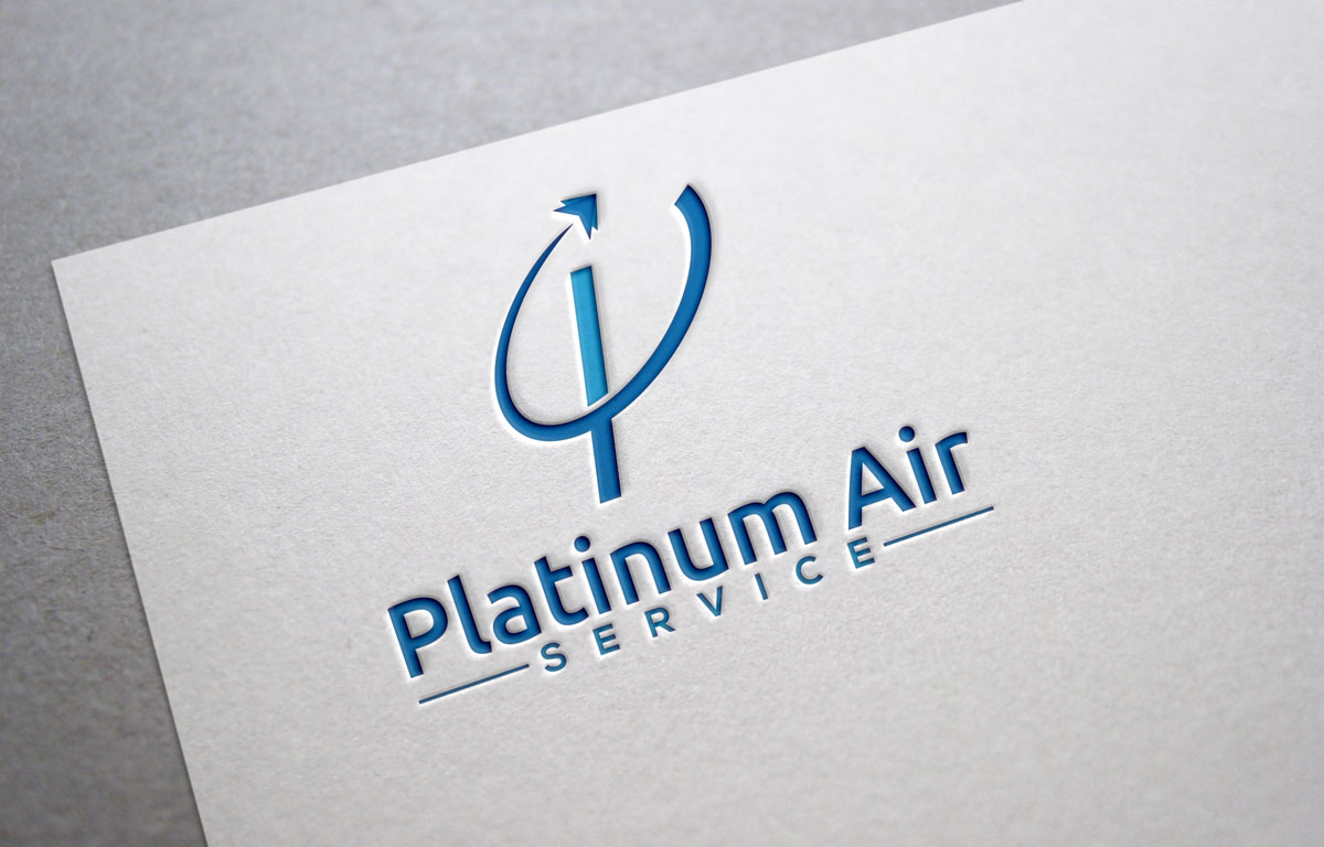 Logo Design by johnnyblackman for Platinum Air Service, Inc | Design #16963529