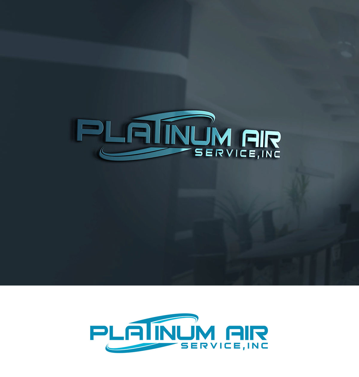 Logo-Design von borup85 für Platinum Air Service, Inc | Design #16974445