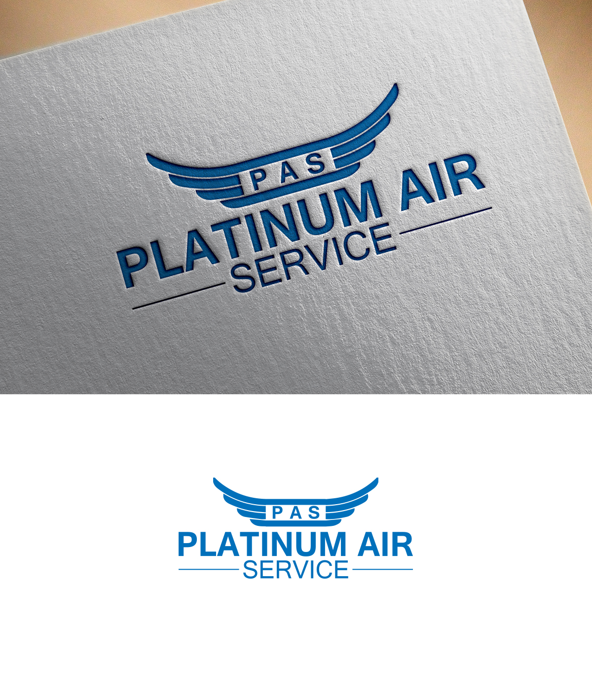 Logo Design by supercreative for Platinum Air Service, Inc | Design #16967929