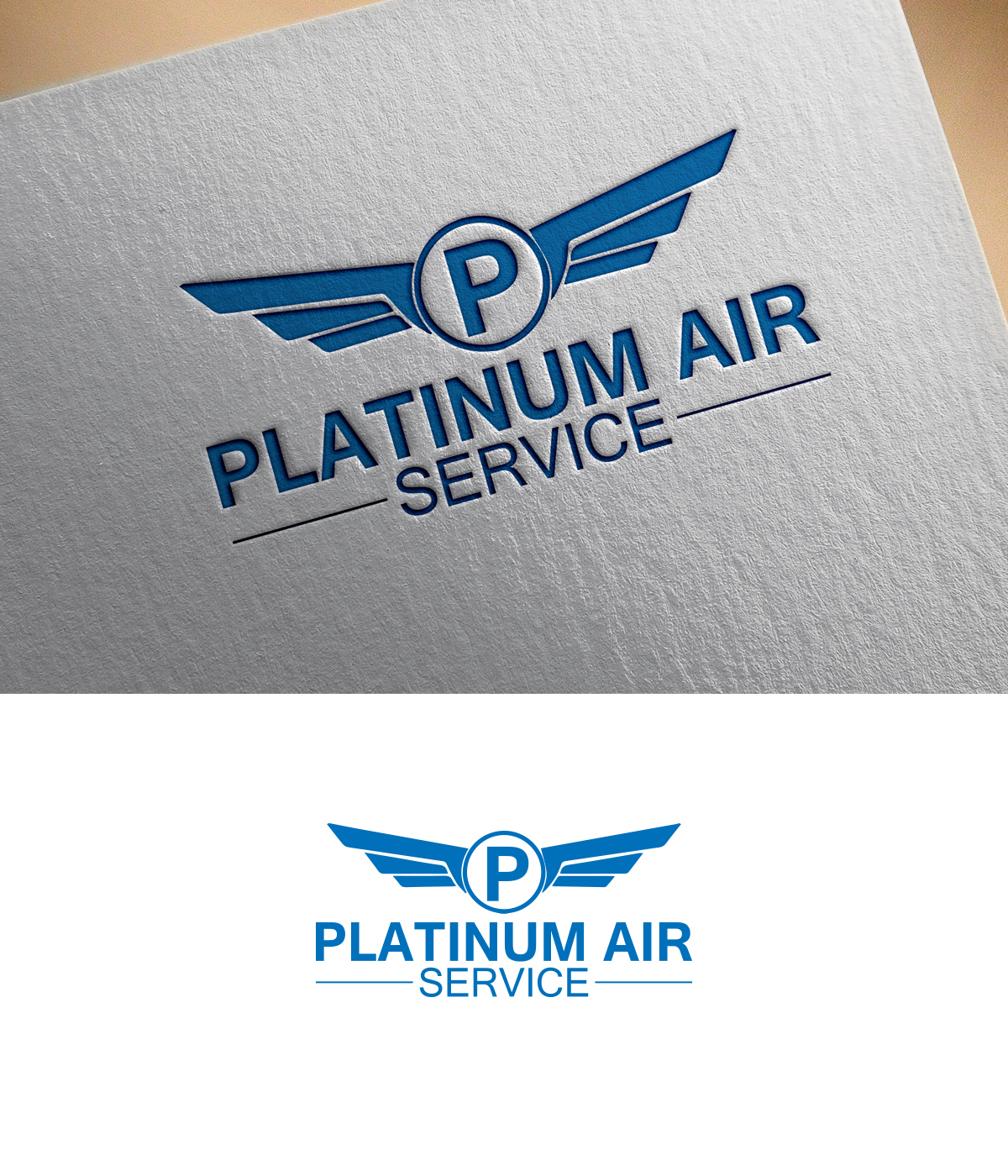 Logo Design by supercreative for Platinum Air Service, Inc | Design #16967930