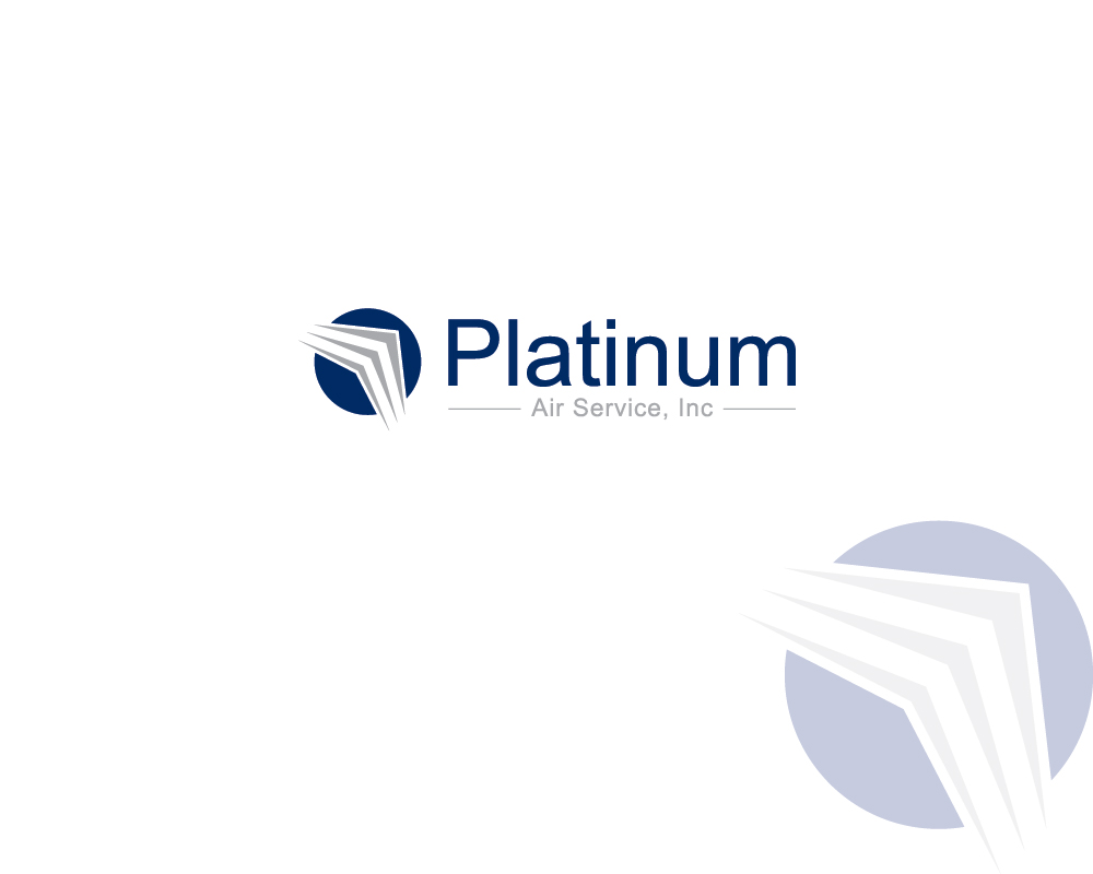 Logo-Design von Black_idea für Platinum Air Service, Inc | Design #16966658