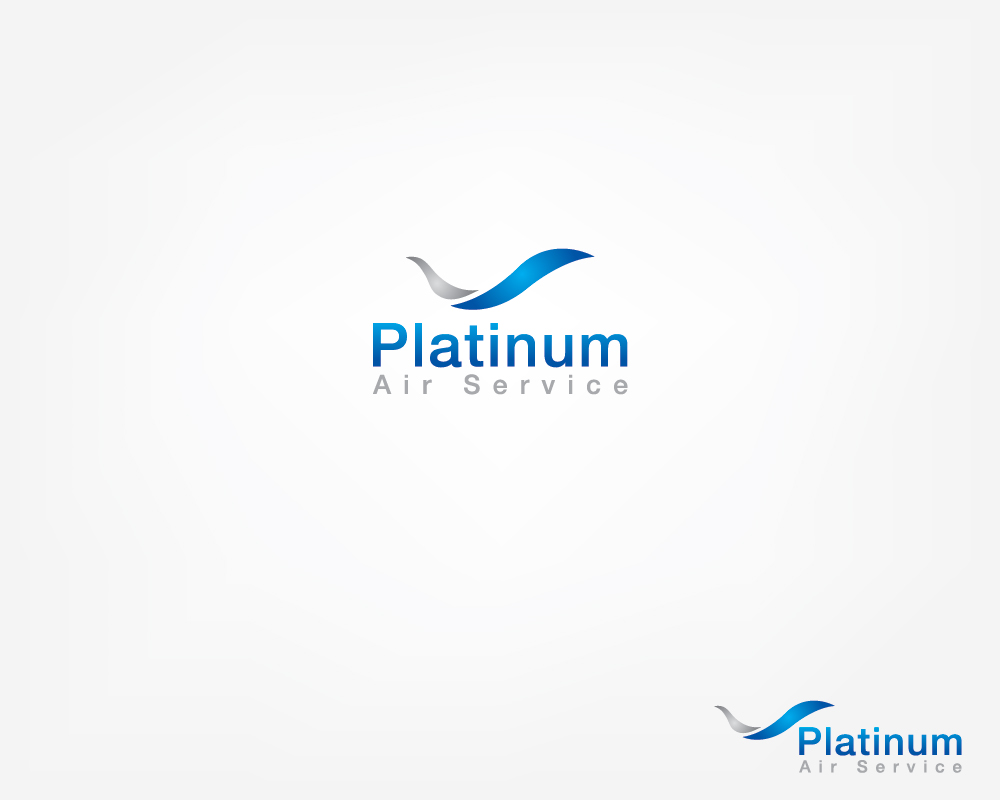 Logo Design by Deep Night for Platinum Air Service, Inc | Design #16951900