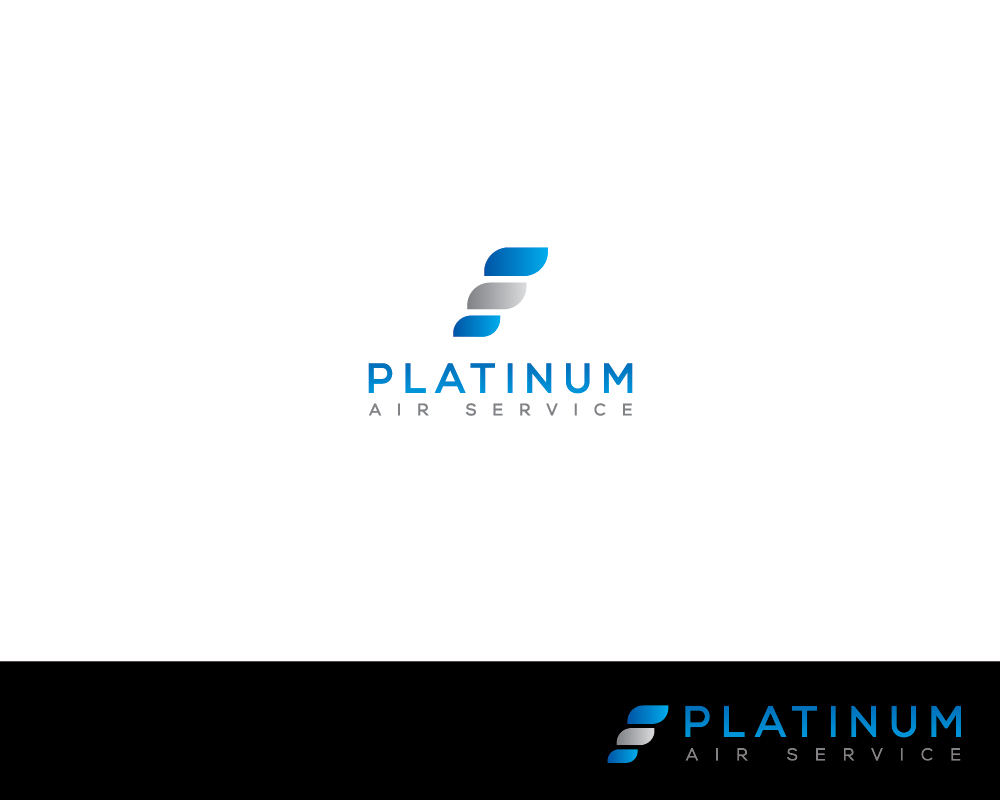 Logo Design by Deep Night for Platinum Air Service, Inc | Design #16953350
