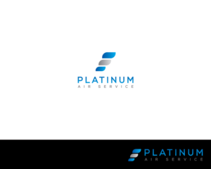 Logo Design by Deep Night for Platinum Air Service, Inc | Design: #16953350