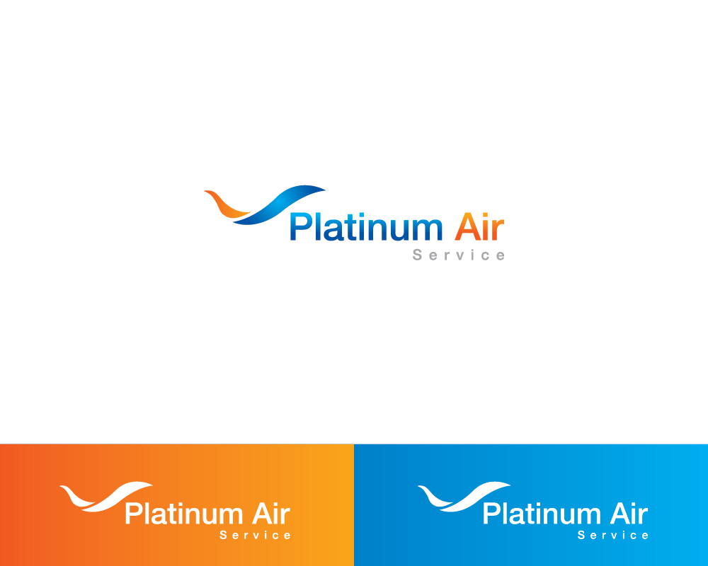 Logo Design by Deep Night for Platinum Air Service, Inc | Design #16964968