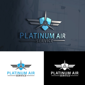 Logo Design by oomardesigns for Platinum Air Service, Inc | Design: #16969040