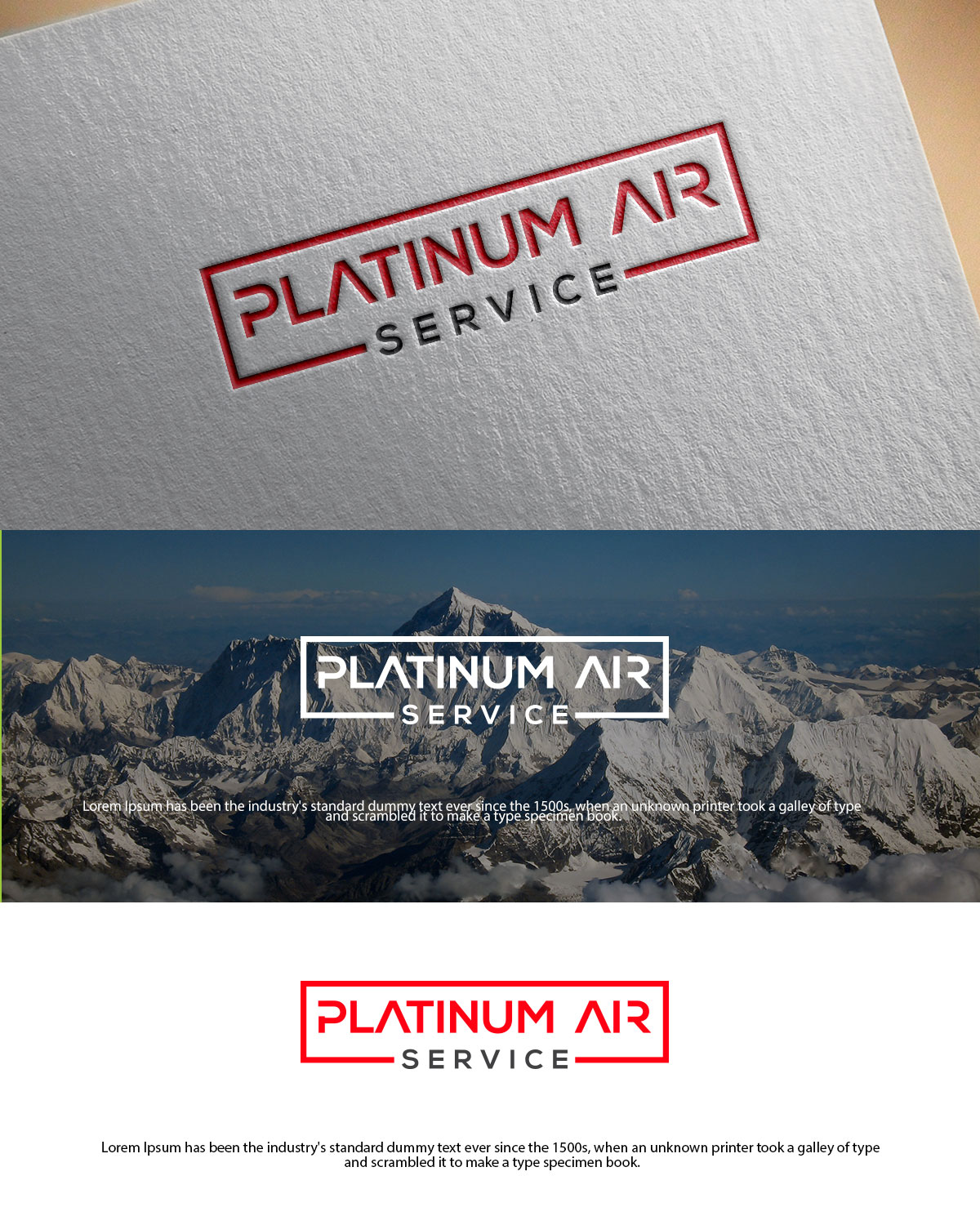 Logo-Design von Art creation 2 für Platinum Air Service, Inc | Design #16967554