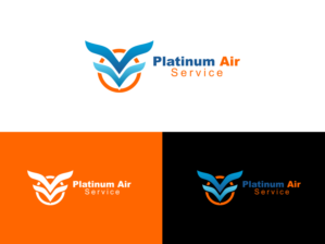 Logo Design by Marvel for Platinum Air Service, Inc | Design: #16973756