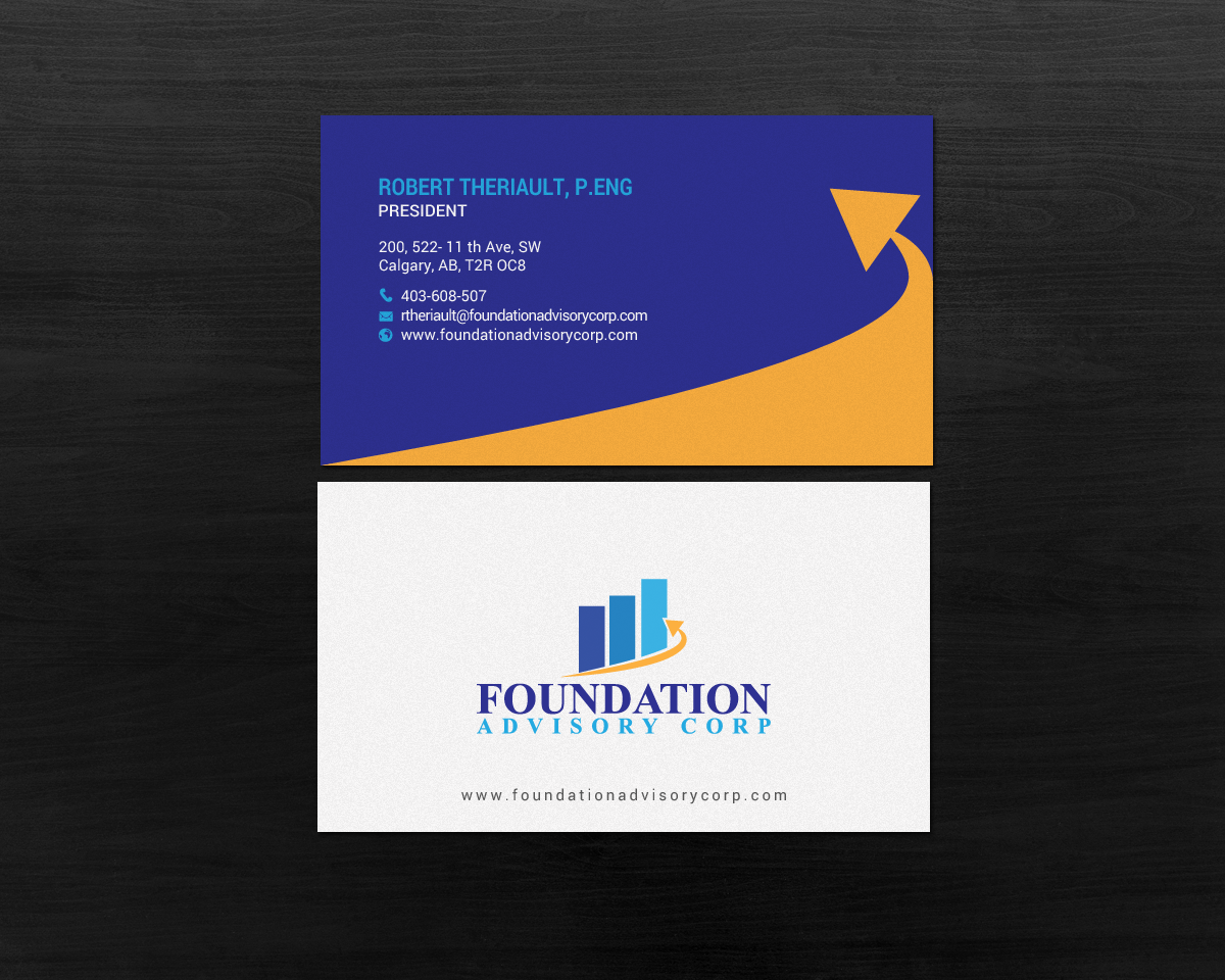 Business Card Design by chandrayaan.creative for Copperwood Ventures Inc. | Design #17232292