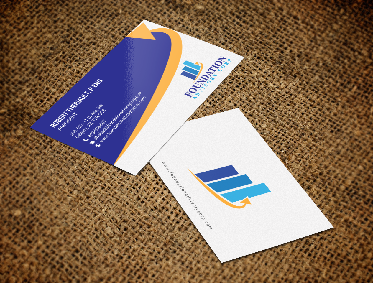Business Card Design by chandrayaan.creative for Copperwood Ventures Inc. | Design #17232306