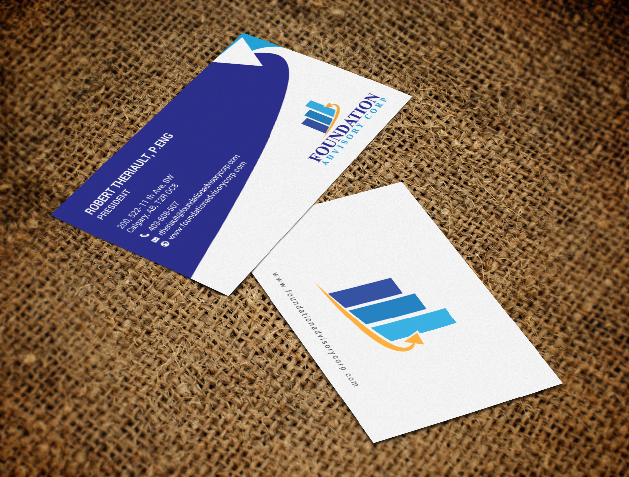 Business Card Design by chandrayaan.creative for Copperwood Ventures Inc. | Design #17232308