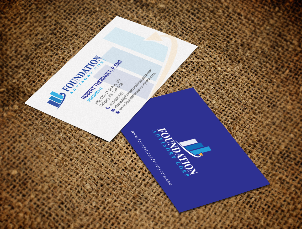 Business Card Design by chandrayaan.creative for Copperwood Ventures Inc. | Design #17232313