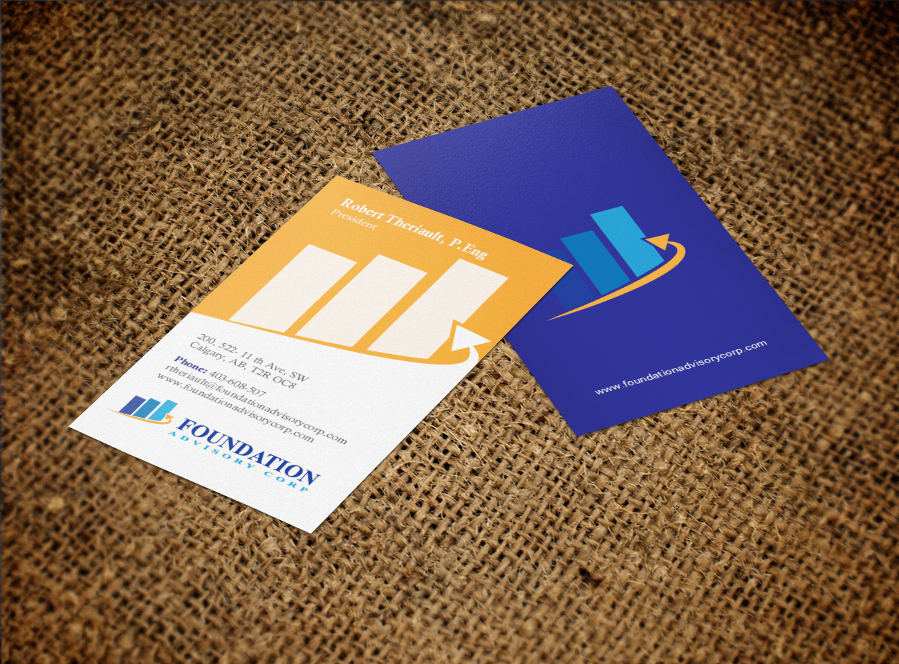 Business Card Design by chandrayaan.creative for Copperwood Ventures Inc. | Design #17238589