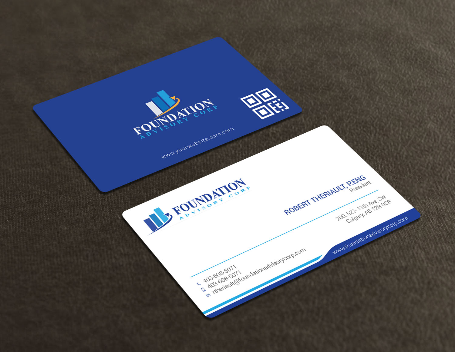 Visitenkarten-Design von Tripti Ranjan Gain für Copperwood Ventures Inc. | Design #17228739