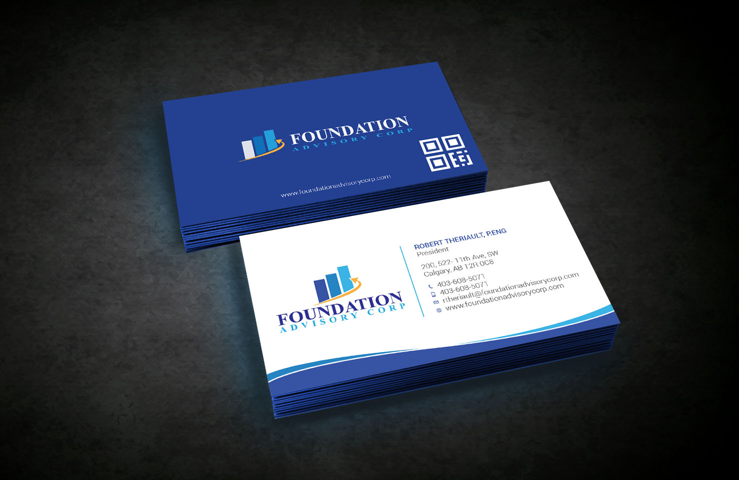 Business Card Design by Tripti Ranjan Gain for Copperwood Ventures Inc. | Design #17228746